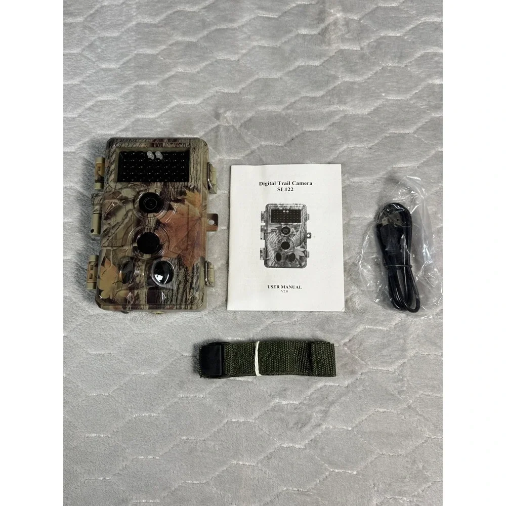 Meidase SL122 Digital Trail Camera 16MP 1080P HD Night Vision Hunting Camo